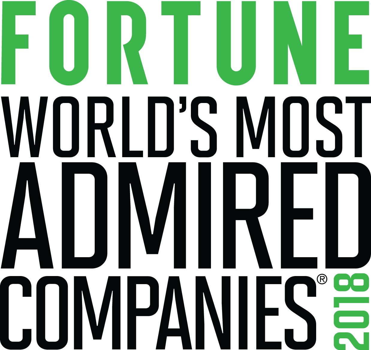 Fortune World's Most Admired Companies 2018